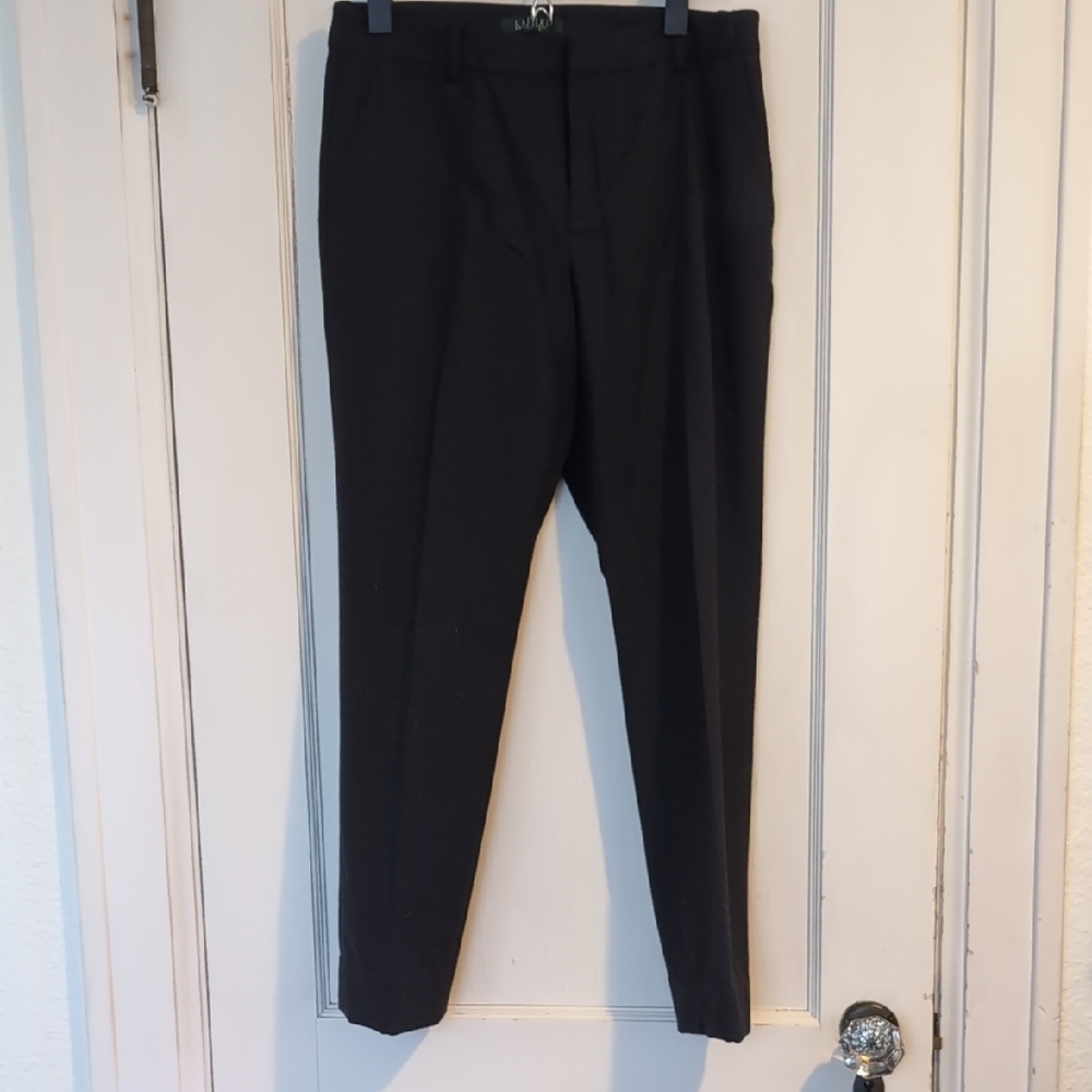 Vintage Ralph Lauren 90% wool  pants in grey